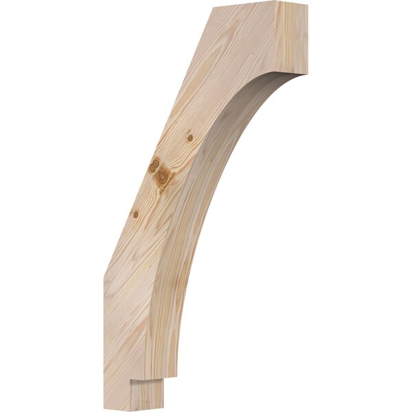 Ekena Millwork 3 1/2"W x 16"D x 28"H Imperial Smooth Knee Brace, Douglas Fir BRC04X16X28IMP00SDF - main